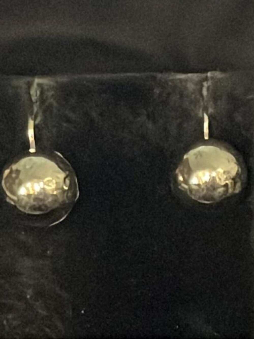 16 mm Silver Color Sphere Cli-Ons Earrings
